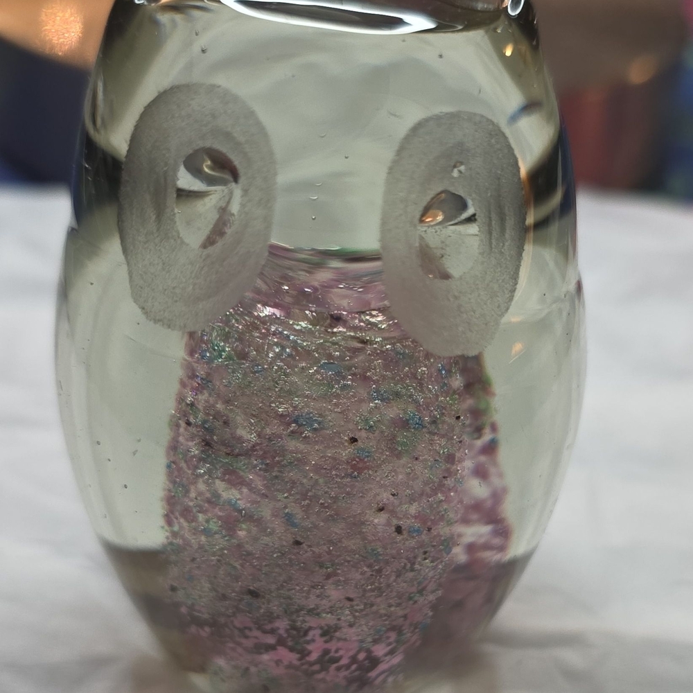 Ngwenya Glass Owl Figurine